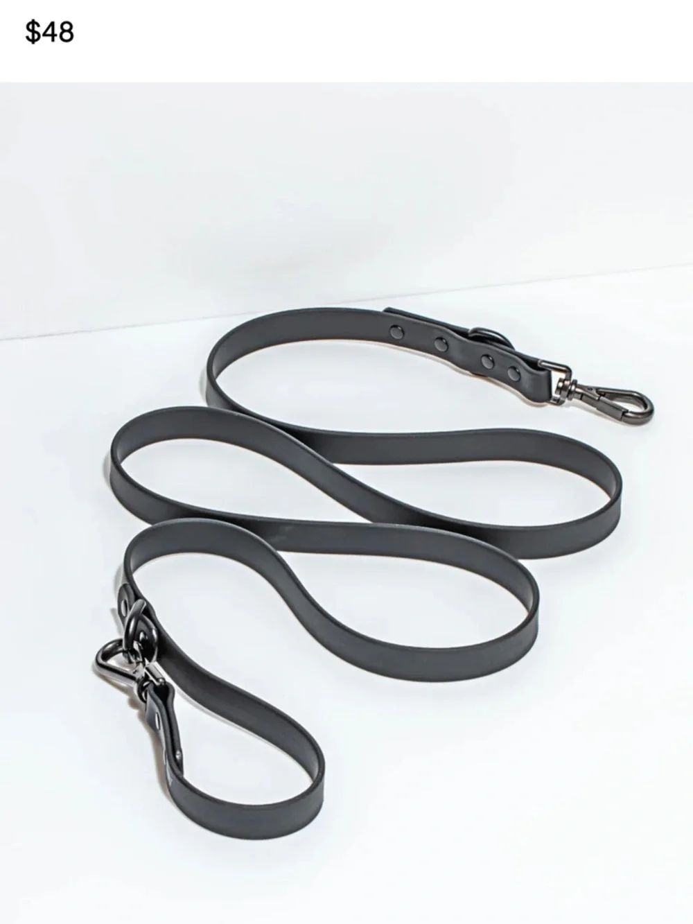 Wild One Black Waterproof Leash